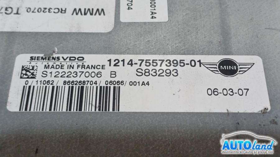 Calculator Ecu Motor 7557395 Mini MINI R50,R53 2001
