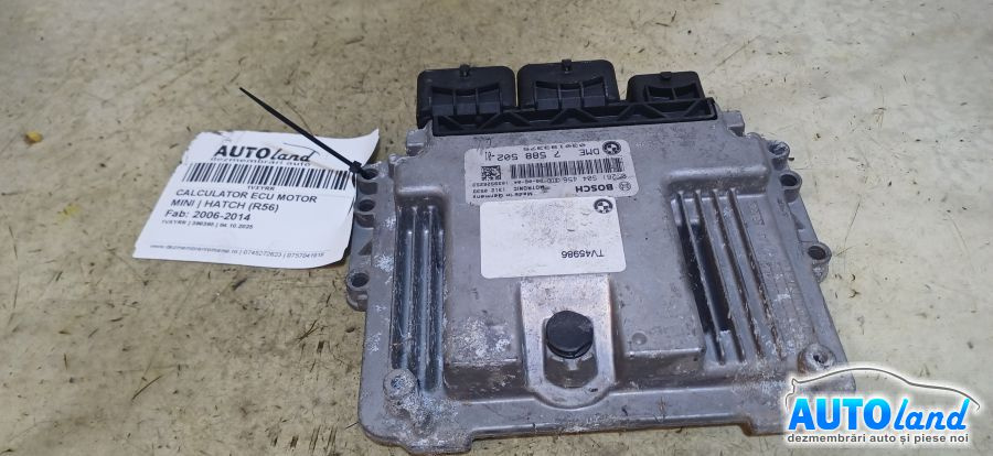 Calculator Ecu Motor 7588502 Mini HATCH R56 2006-2014