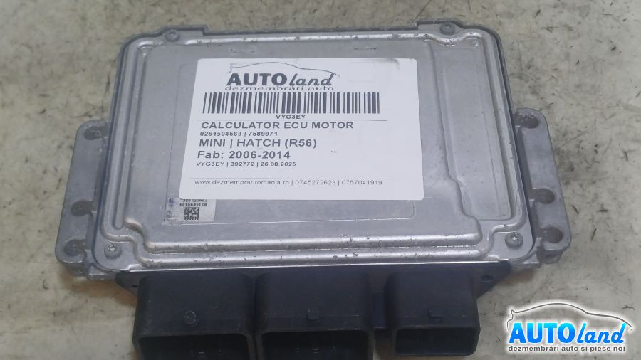 Calculator Ecu Motor 7589971 0261s04563 Mini HATCH R56 2006-2014