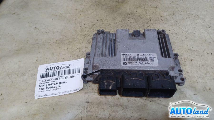Calculator Ecu Motor 7600020 0261201966 
