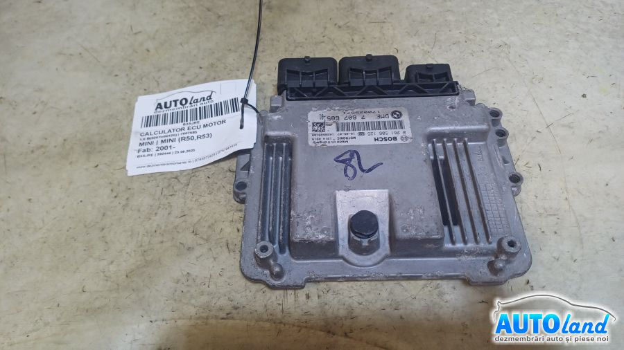 Calculator Ecu Motor 7607685 1.6 B0261s06125 Mini MINI R50,R53 2001