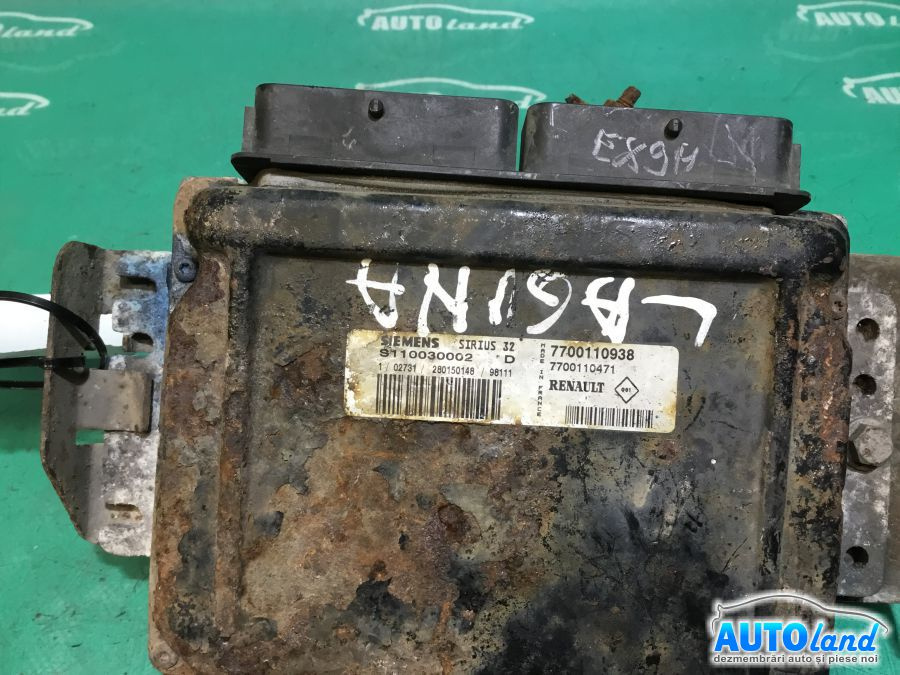 Calculator Ecu Motor 7700110938 1.6 16V Renault LAGUNA I B56 ,556 1993-2001