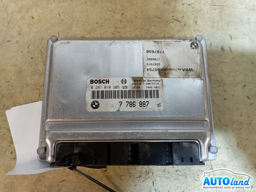 Calculator Ecu Motor 7786887 0281010205 BMW 3 E46 2001-2005