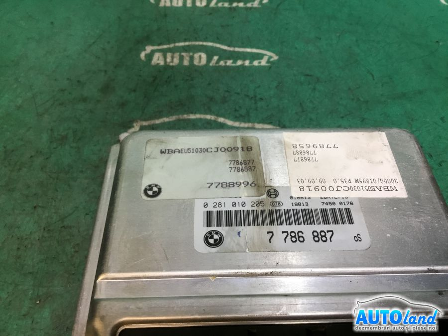 Calculator Ecu Motor 7786887 2.0 Diesel BMW 3 E46 1998-2005