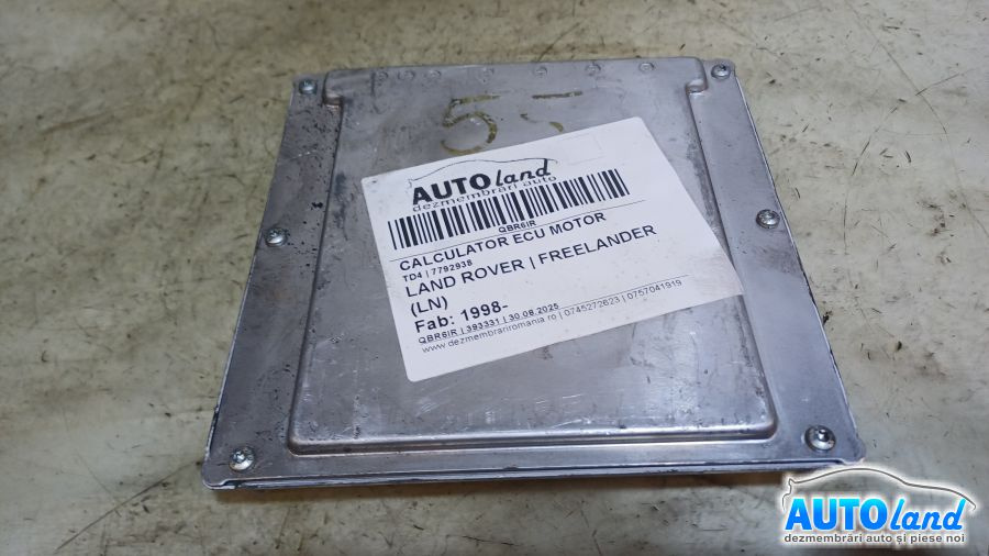 Calculator Ecu Motor 7792938 TD4 Land Rover FREELANDER LN 1998