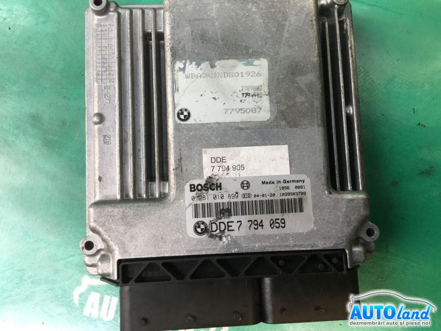 Calculator Ecu Motor 7794059 4.0 D 0281010899 BMW 7 E65,E66 2001