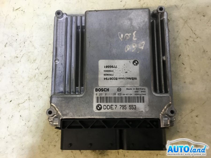 Calculator Ecu Motor 7795553 0281011120 BMW 5 E60 2003