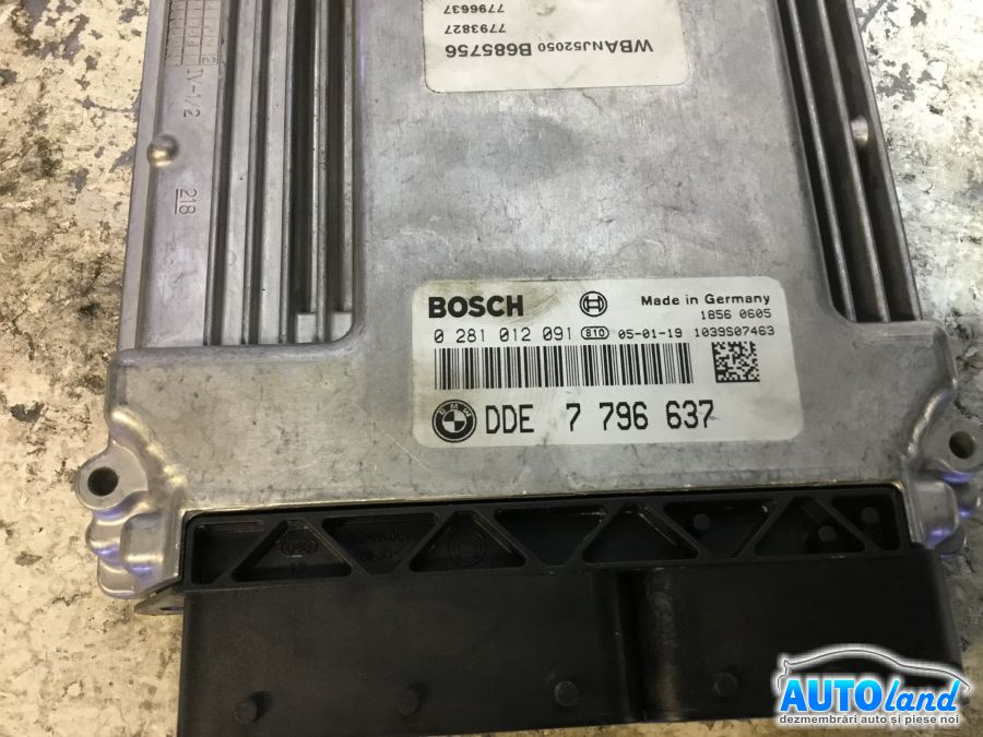 Calculator Ecu Motor 7796637 BMW 5 E60 2003