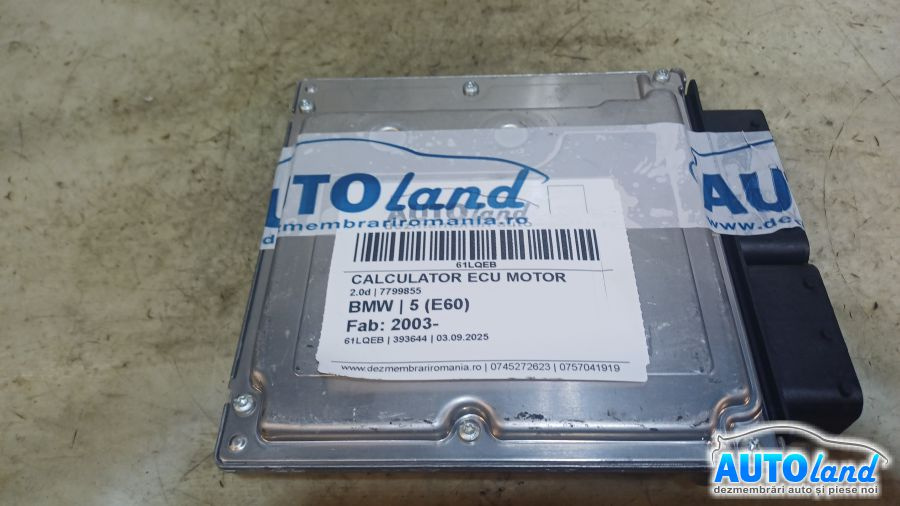 Calculator Ecu Motor 7799855 2.0 d BMW 5 E60 2003