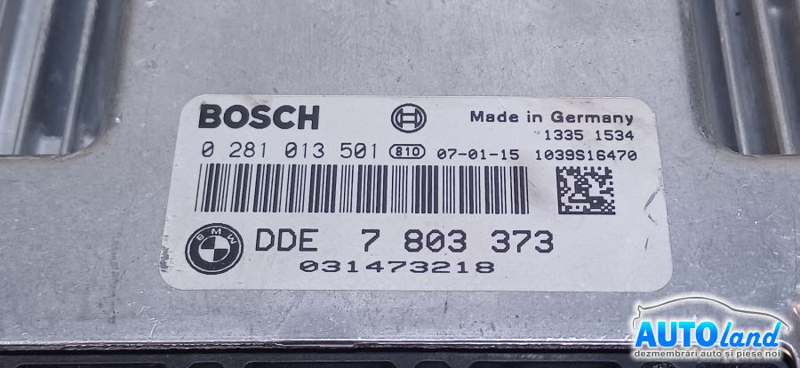 Calculator Ecu Motor 7803373 BMW X3 E83 2004