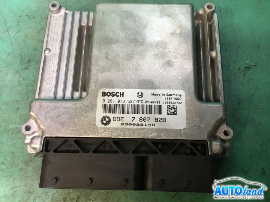 Calculator Ecu Motor 7807828 2.0 Diesel 0281013537 BMW 1 E81,E87 2004
