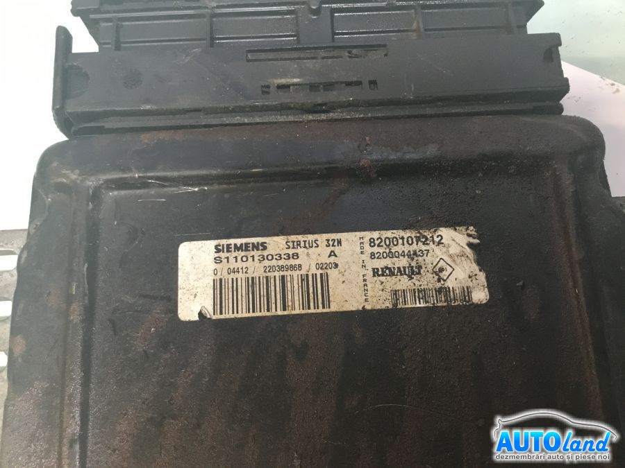 Calculator Ecu Motor 8200107212 1.4 B Dacia Super nova 2000-2003