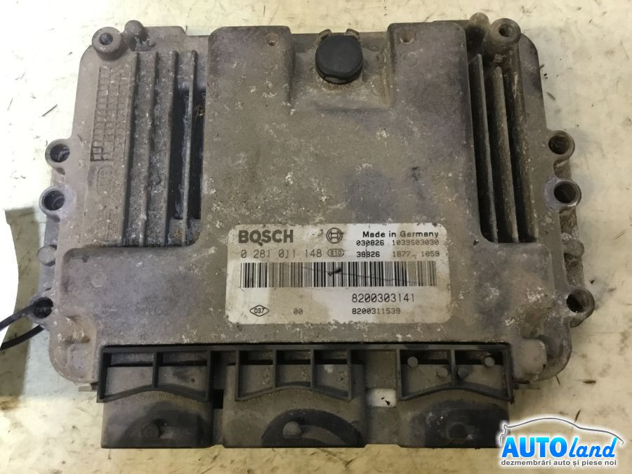 Calculator Ecu Motor 8200303141 1.9 DCI0281011148 Renault LAGUNA II BG0/1 2001