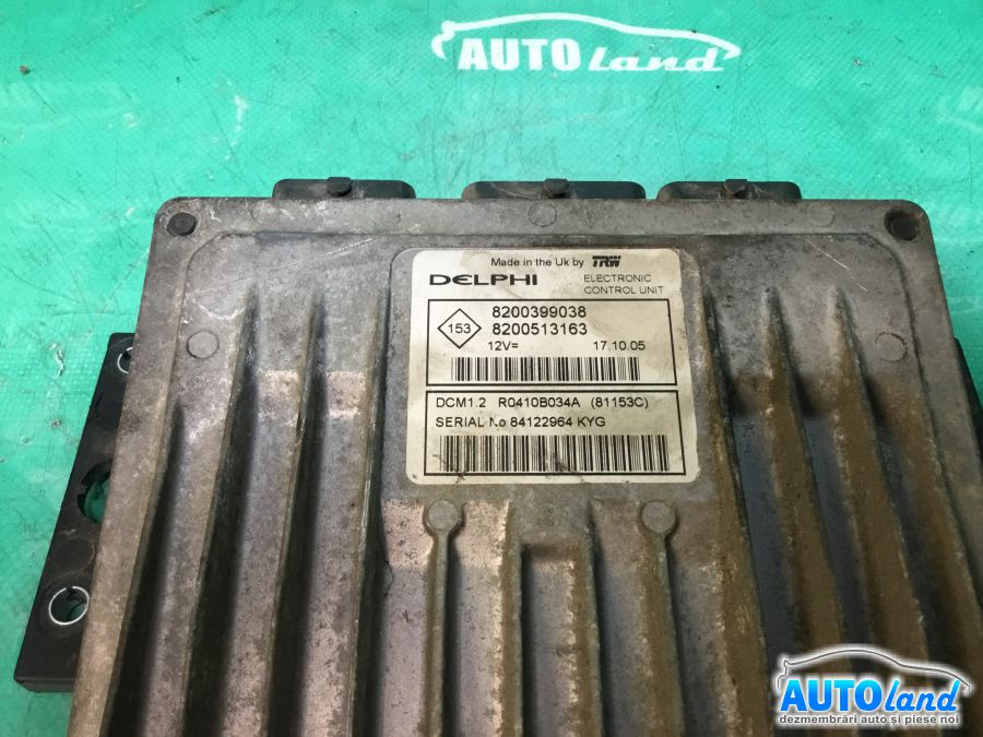 Calculator Ecu Motor 8200399038 1.5 DCI Renault MEGANE II BM0/1 ,CM0/1 2002