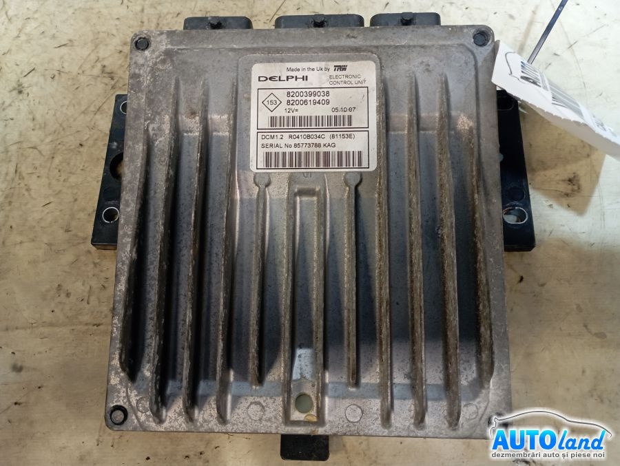 Calculator Ecu Motor 8200399038 1.5 DCI Renault MEGANE II BM0/1 ,CM0/1 2002