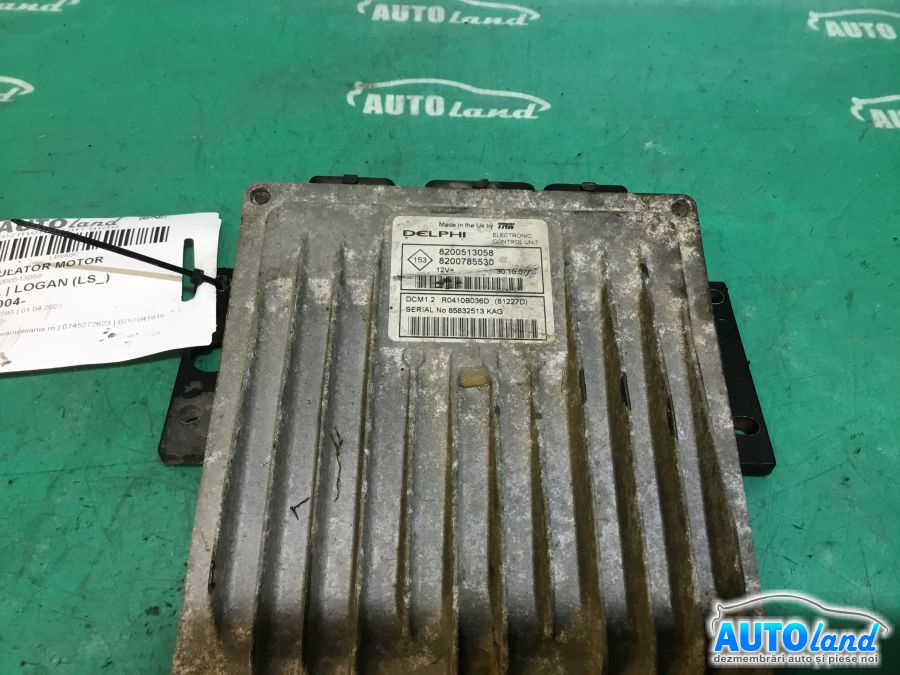 Calculator Ecu Motor 8200513058 1.5 DCI Dacia LOGAN LS 2004