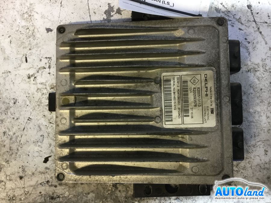 Calculator Ecu Motor 8200513113 1.5 DCI Dacia LOGAN LS 2004