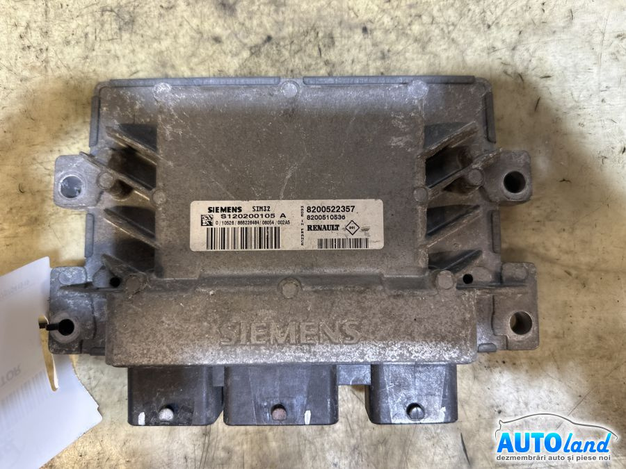 Calculator Ecu Motor 8200522357 1.2 Benzina Renault CLIO III BR0/1,CR0/1 2005