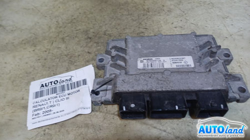 Calculator Ecu Motor 8200522357 Renault CLIO III BR0/1,CR0/1 2005