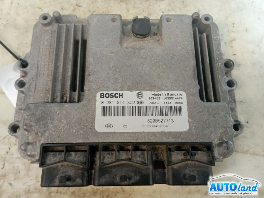Calculator Ecu Motor 8200527713 0281014352 Renault LAGUNA II Grandtour KG0/1 2001