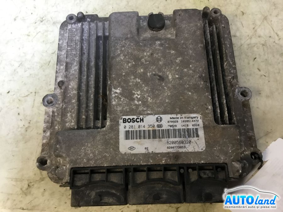 Calculator Ecu Motor 8200560320 2.0 DCI0281014350 Renault ESPACE IV JK0/1 2002