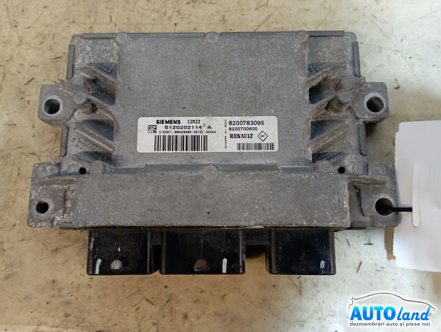 Calculator Ecu Motor 8200783095 Benzina8200700600 Renault MODUS F/JP0 2004