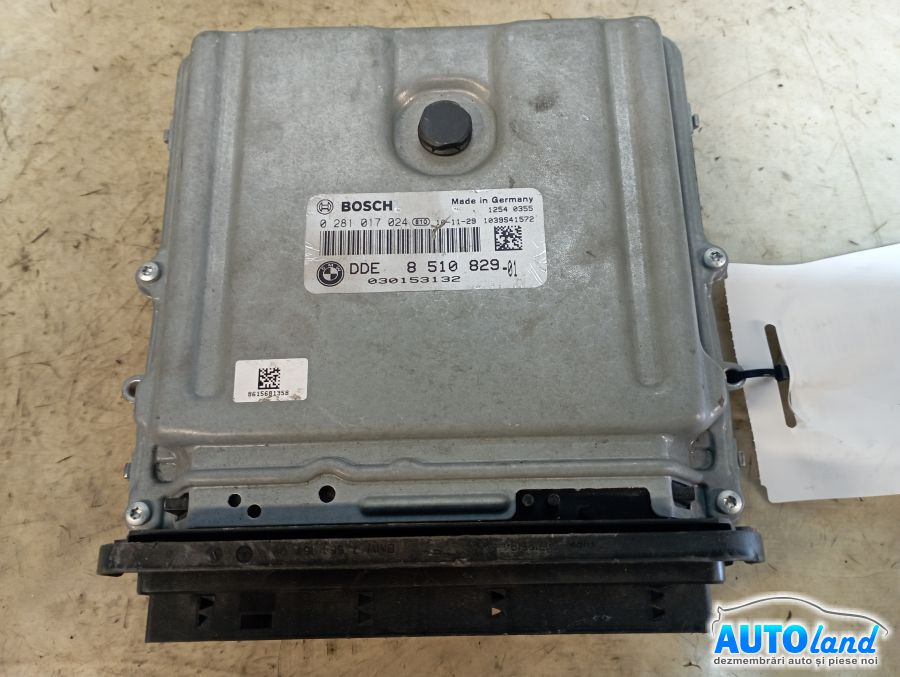 Calculator Ecu Motor 8510829 2.0 Diesel0281017024 BMW 1 E81,E87 2004