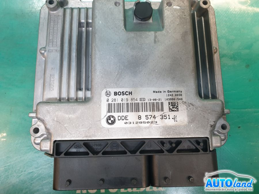 Calculator Ecu Motor 8574351 2.0 D,n47d20c,0281019854 BMW X1 E84 2009
