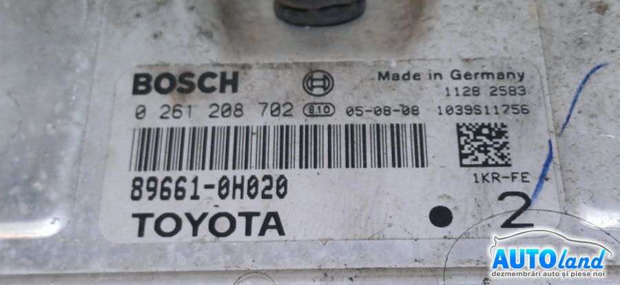 Calculator Ecu Motor 896610h020 Toyota AYGO 2005
