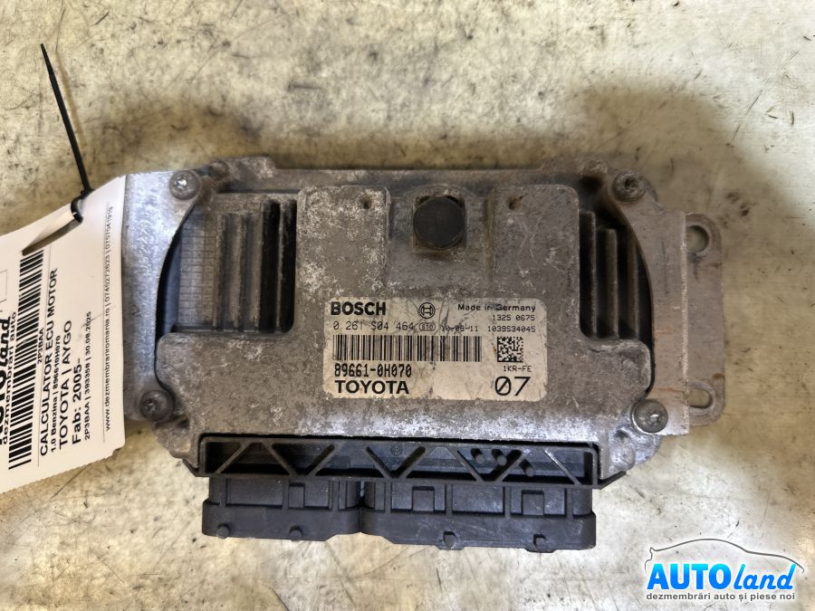 Calculator Ecu Motor 896610h070 1.0 Benzina Toyota AYGO 2005