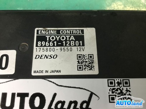 Calculator Ecu Motor 8966112b01 2.0 d-4d Toyota COROLLA limuzina E15 2006