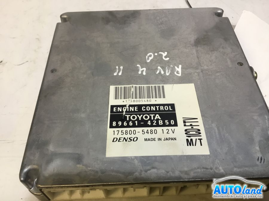 Calculator Ecu Motor 8966142b50 2.0 Diesel 116 CP Toyota RAV 4 II XA2 2000