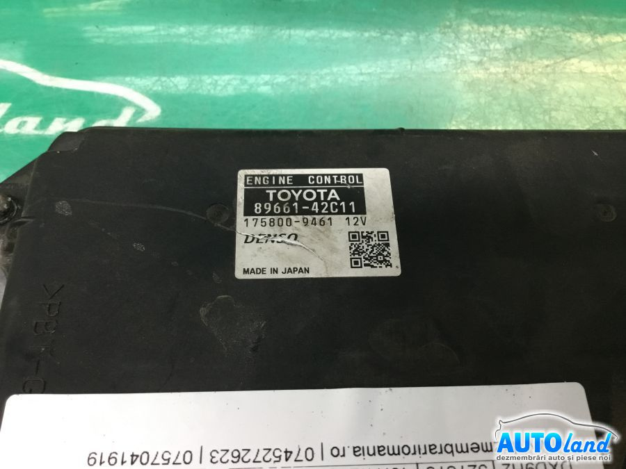 Calculator Ecu Motor 8966142c11 2.2 D-4d Toyota RAV 4 III ACA ,ACE 2005