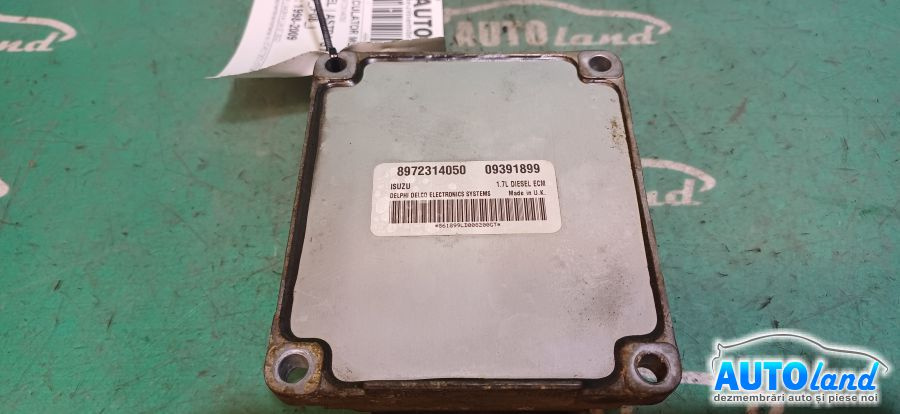 Calculator Ecu Motor 8972314050 1.7 Opel ASTRA G hatchback F48 ,F08 1998-2009