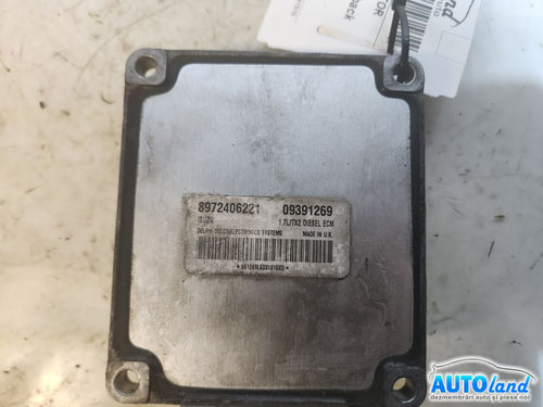 Calculator Ecu Motor 8972406221 1.7 DTI 09391269 Opel ASTRA G hatchback F48 ,F08 1998-2009