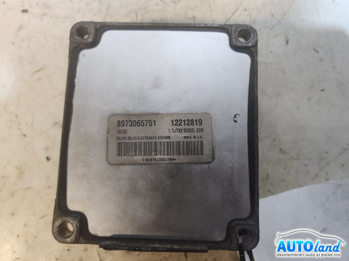 Calculator Ecu Motor 8973065751 1.7 TDI Isuzu 12212819 Opel ASTRA G hatchback F48 ,F08 1998-2009