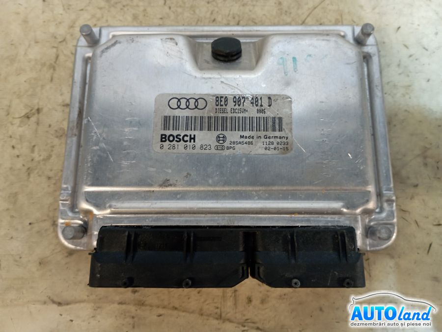 Calculator Ecu Motor 8e0907401d 2.5 TDI0281010823 Audi A4 8E2,B6 2000-2004