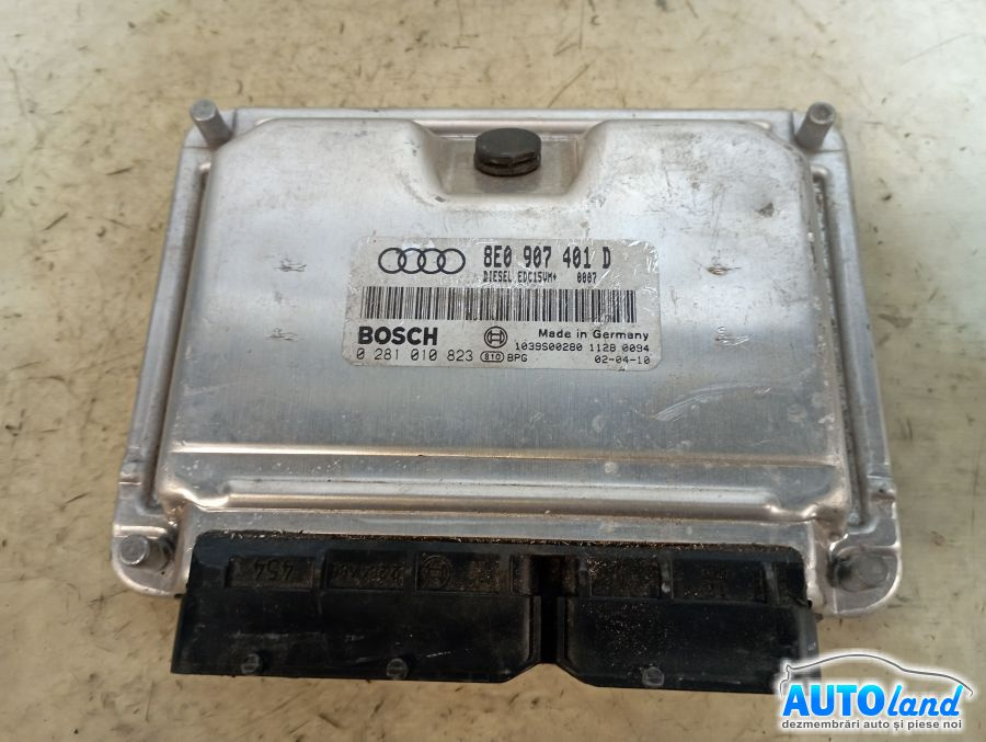 Calculator Ecu Motor 8e0907401d 2.5 TDI0281010823 Audi A4 8E2,B6 2000-2004