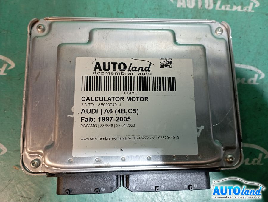 Calculator Ecu Motor 8e0907401j 2.5 TDI Audi A6 4B,C5 1997-2005