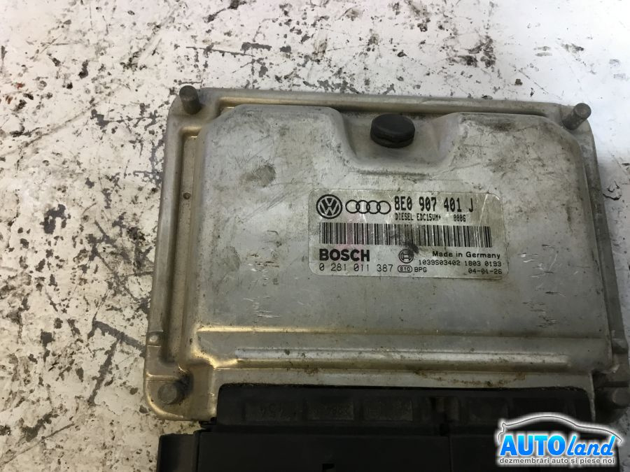 Calculator Ecu Motor 8e0907401j 2.5 TDI Audi A6 4B,C5 1997-2005