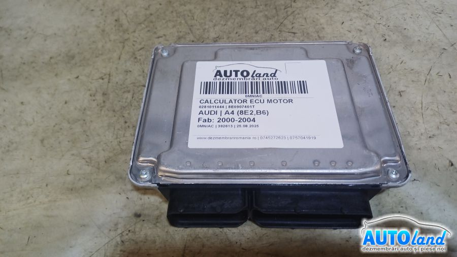 Calculator Ecu Motor 8e0907401t 0281011444 Audi A4 8E2,B6 2000-2004
