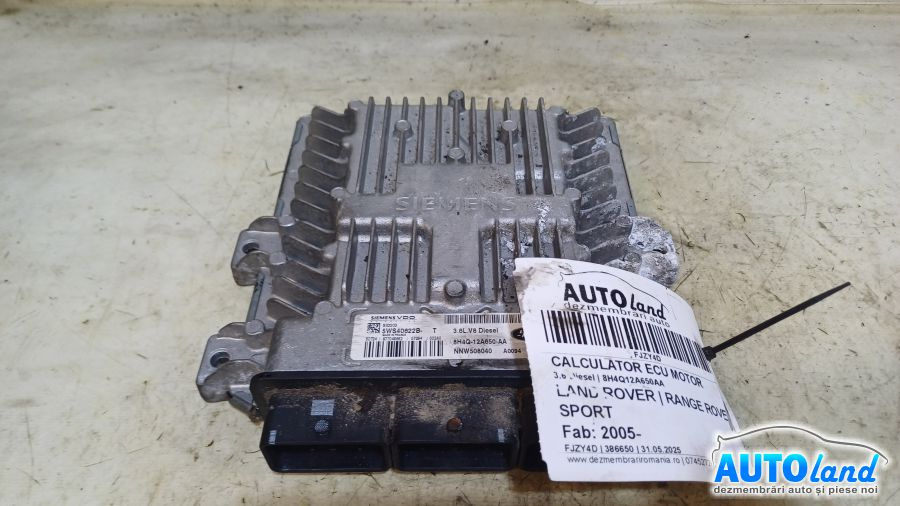 Calculator Ecu Motor 8h4q12a650aa 3.6 Diesel Land Rover RANGE ROVER SPORT 2005