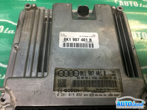 Calculator Ecu Motor 8k1907401b 2.7 TDI,140 KW,cgk,0281015032 Audi A4 Cabriolet 8H7,8HE 2002-2009