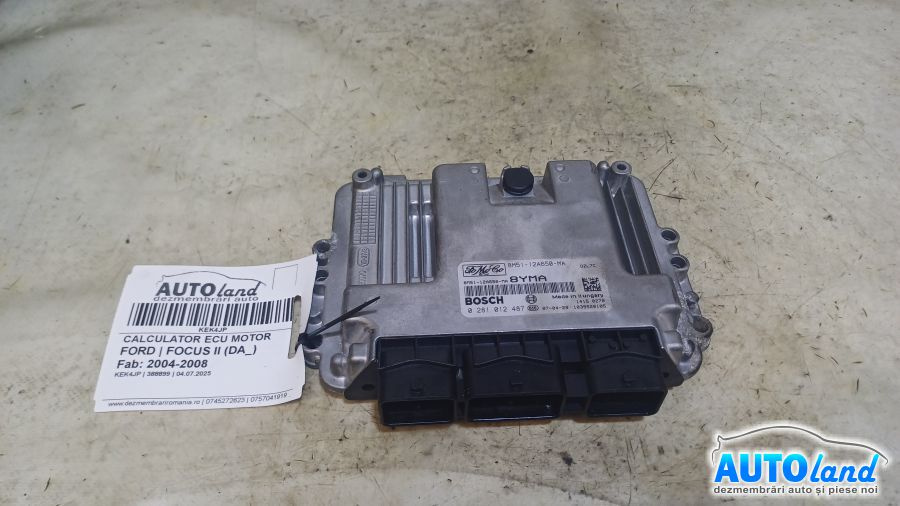 Calculator Ecu Motor 8m5112a650ma Ford FOCUS II DA 2004-2008