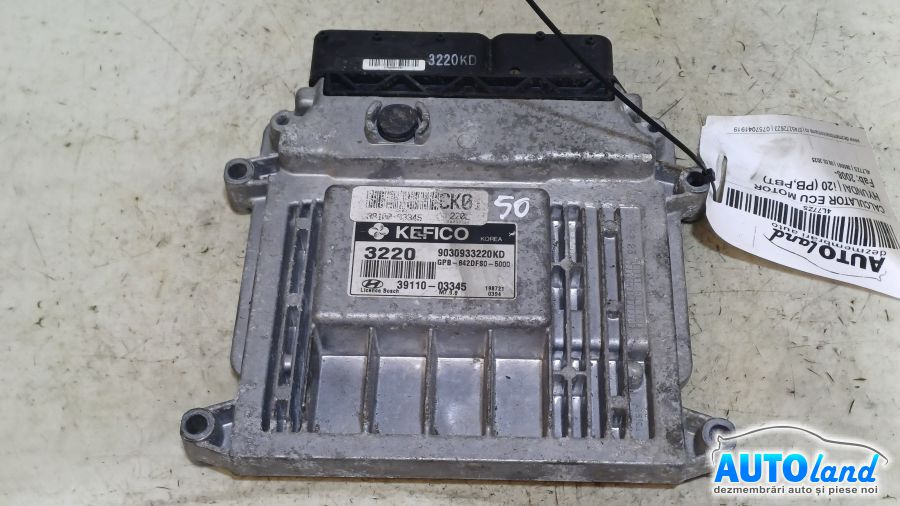 Calculator Ecu Motor 9030933220kd Hyundai i20 PB,PBT 2008