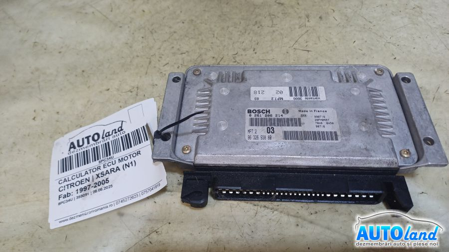 Calculator Ecu Motor 9632693880 Citroen XSARA N1 1997-2005