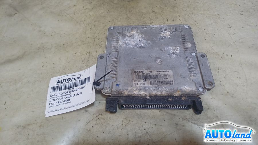 Calculator Ecu Motor 9635157080 0281010248 Citroen XSARA N1 1997-2005