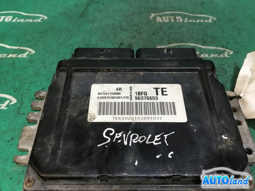 Calculator Ecu Motor 96376653 1.2 B Chevrolet KALOS 2005