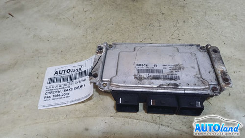 Calculator Ecu Motor 9637838780 0261206246 Citroen SAXO S0,S1 1996-2004