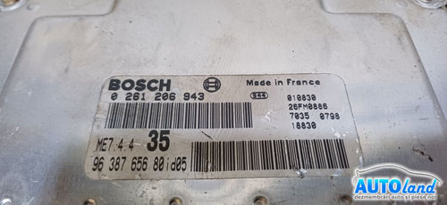 Calculator Ecu Motor 9638765680 1.6 Benz Peugeot 307 3A/C 2000
